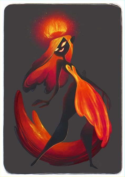 Fire Characters Design, Fire Queen Art, Lava Character Design, Fire Elemental Character Design, Lava Character, Lava Oc, Elemental Character Design, Lava Queen, Fire Character Design