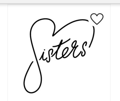 🌷Sisters 3 Sisters Drawing, 2 Sisters Drawing, Sister Doodles, Embroidery Sisters, Sister Letters, Sister Quotes And Sayings, Sisters Embroidery, Sister Embroidery, Sister Ideas