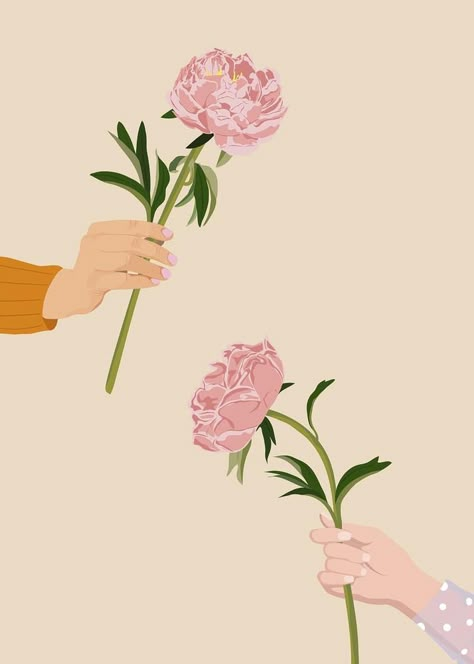 Aesthetic Sunflower Background, Background Aesthetic Flowers, Peony Background, Pink Peonies Background, Hand Holding Flower, Peonies Background, Pink Peonies Art, Aesthetic Sunflower, Sunflower Background