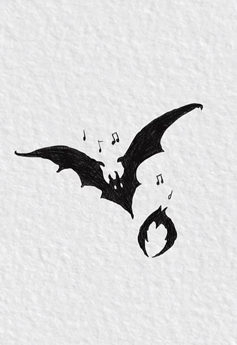 Eddie Bat Tattoo, Goth Tattoo Sketch, Metal Head Tattoo Ideas, Tattoo Ideas Metal, Metal Head Drawing, Metal Head Tattoos, Eddie Munson Bat Tattoo, Warewolf Tattoo, Eddie Munson Tattoo Ideas