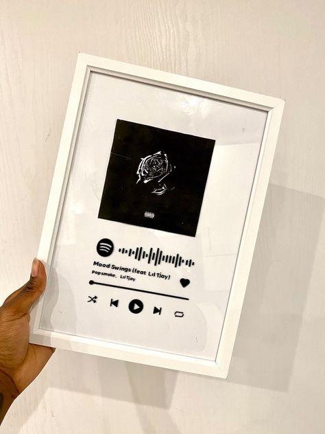 Spotify Song Plaque Song Code File Glass Tile Song DF7 Spotify Plaque Diy, Glass Music Plaque, Spotify Song Plaque, Spotify Plaque, Music Greeting Cards, Song Plaque, Music Plaque, Plaque Design, Page Borders Design