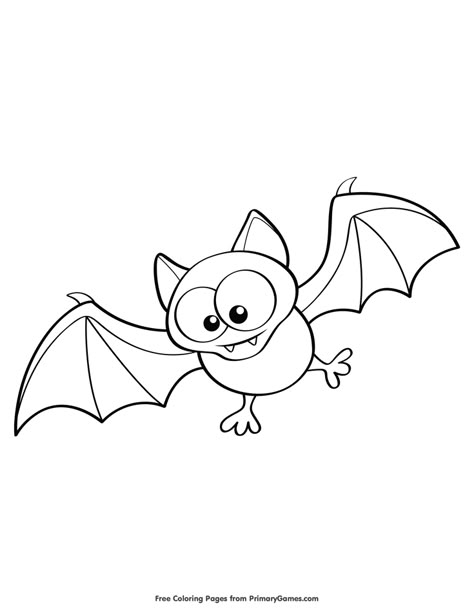 Bat Coloring Page Free Printable, Bat Coloring Page, Halloween Coloring Pictures, Bat Drawing, Thanksgiving Coloring Book, Bat Coloring Pages, Pumpkin Tattoo, Cartoon Bat, Easy Disney Drawings