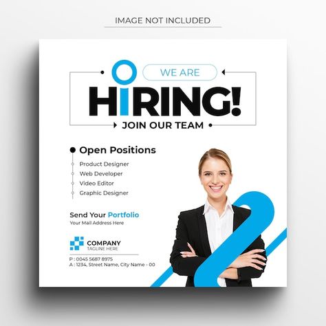 Job Posting Template, We Are Hiring Social Media Post, Hiring Poster Design Ideas, We Are Hiring Creative Ads, Creative Hiring Post, Hiring Creative Ads, Creative Job Ads, Broacher Design, Hiring Poster Creative