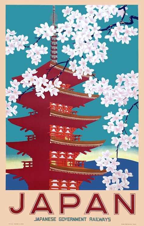 Japan Poster Design Graphics, Japanese Poster Design Vintage, Japan Art Aesthetic, Japan Poster Design, Vintage Train Travel, Kyoto Poster, Kyoto Kimono, Japan Postcard, Japan Travel Poster