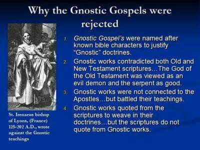 Gnostic gospel Gospel Of Thomas, Gnostic Gospels, Roman Church, Evil Demons, Book Of Genesis, Bible Characters, Creation Story, The New Testament, Old And New Testament