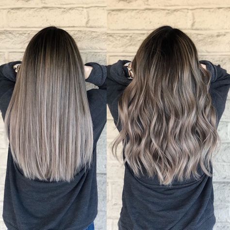 Los Angeles Hairstylist/color on Instagram: “Smoky pearl blonde 💣 💣 She's  ready for her Halloween& birthday trip in Orland tonight🎃🎃🎃 Cut and color baby @andrewlovescolor…” Ash Brunette, Pearl Blonde, Ash Hair Color, Hair Color Caramel, Caramel Hair, Birthday Trip, Brown Hair Balayage, Ombré Hair, Brown Blonde Hair