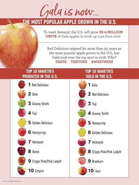 The nation has spoken: America’s favorite apple is officially the Gala apple. Until 2018, the Red Delicious apple has reigned as most popular of all the apple varieties. Apple Calories, Low Calorie Vegetarian Meals, Banana Nutrition Facts, High Volume Low Calorie, Banana Calories, Low Calorie Vegetarian, Low Calorie Vegetarian Recipes, Apple Facts, Banana Nutrition