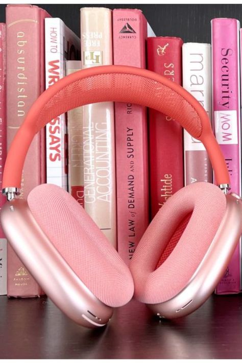 Headphones For Iphone, Cat Headphones, Pink Headphones, Digital Crown, Cute Headphones, Apple Headphone, Airpods Max, Pink Apple, Best Headphones