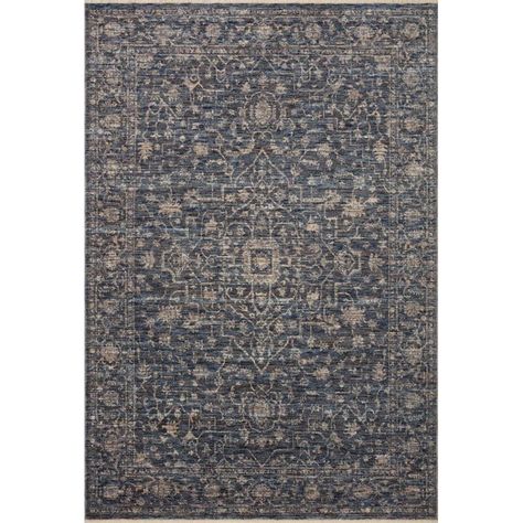 Sorrento Oriental Machine Made Power Loom Polyester Area Rug in Blue & Reviews | Birch Lane Gift Card Design, Natural Area Rugs, Loloi Rugs, Rug Direct, Round Area Rugs, Black Rug, Sorrento, Nebraska Furniture Mart, Accent Rugs