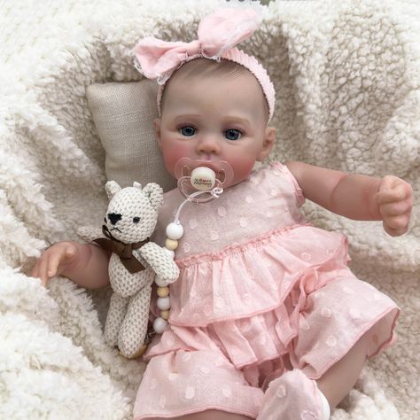 18inch Already Finished Painted Reborn Meadow Newborn Baby Doll handmade 3D Skin with Visbile Veins bebés reborns muñecas Dolls - AliExpress 26 Fake Baby Dolls, Gifts From Santa, Life Like Baby Dolls, Fake Baby, Skin Hand, Newborn Baby Dolls, Reborn Baby Doll, Realistic Dolls, Christmas Gifts Toys