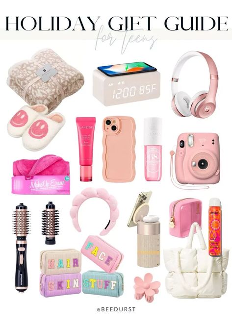 Get her everything she wants this year with this Christmas Gift Guide that the teen girl in your life will love! Links to all below :) Things To Ask For Christmas Teen Girl, Christmas Gift For 12 Year Girl, Cool Girl Christmas List, Christmas Wishlist Teen Girl, Christmas Gifts Teenagers Girl, Preppy Gifts For Teens, Best Teen Girl Gifts, Girls Christmas List, Teen Girl Christmas List