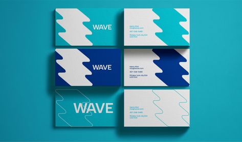 WAVE- Logo Design & Brand Identity :: Behance Wave Logo, Design Brand Identity, Water Logo, Waves Line, Waves Logo, Green Wave, Line Branding, Logo Design Branding, Branding Design Logo