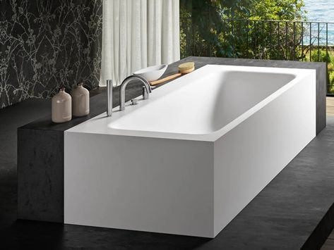 Freestanding rectangular bathtub SOREHA PANEL by Albatros Elegant Rectangular Baguette Diamond Bracelet, Luxury Rectangular Platinum Jewelry, Rectangle Soaking Tub, Rectangular Tub, Rectangular Bathtub, Freestanding Rectangular Bathtub, Price List, Bathroom Fixtures, Master Bath