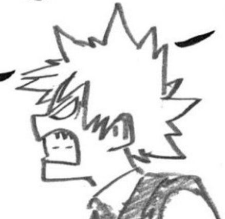 Mha Doodles Easy, Bakugou Doodle, Bakugo Doodle, Bakugo Drawing Easy, Bakugou Drawing Easy, Manga Sketch Sketchbooks, Bakugou Katsuki Drawing, Anime Doodles Simple, Bakugou Sketch