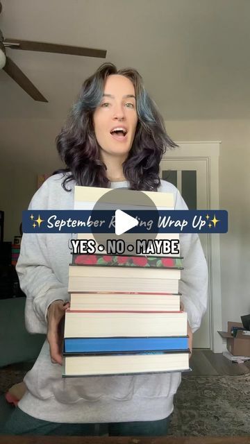 Jaimee Johnson 📖 🧚 🩵 on Instagram: "September was SUCH a good reading month.  Let’s do a reading wrap up YES • NO • MAYBE

💬Let me know if you want my full detailed wrap up review! 

#septemberreads #readingwrapup #bookrecommendations #bookrecs #bookreview #bookstagram #booksta" Yes No Maybe, Reading Month, Christmas 2017, Reading Writing, Book Review, Book Recommendations, Books To Read, Let Me, Let It Be