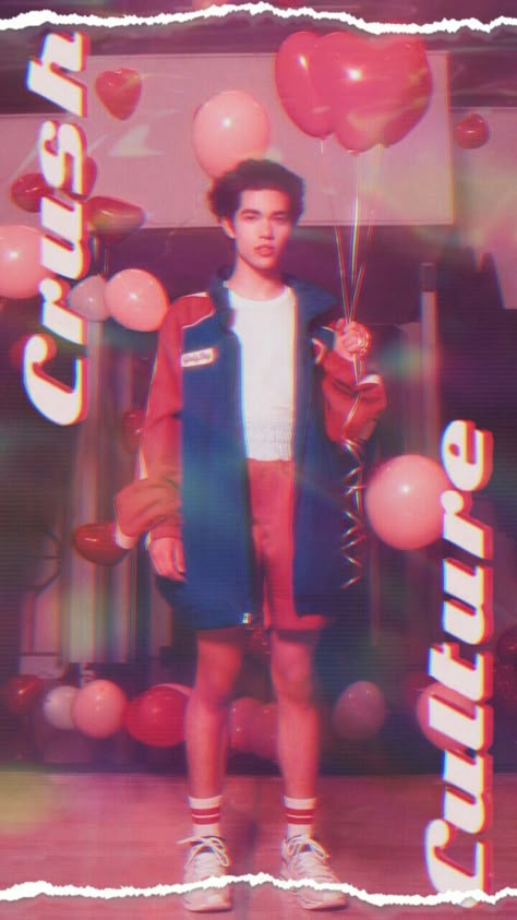 This is wallpaper that I made, based on the song Crush Culture Conan Gray Poster Sunset Season, Crush Culture Wallpaper, Conan Gray Wallpaper Iphone, Crush Culture Conan Gray, Romantic Moodboard, Conan Gray Poster, Conan Core, Conan Wallpaper, Gray Poster