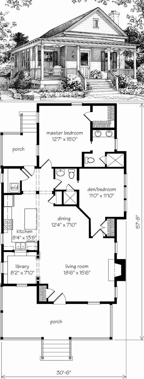 I will draw architectural floor plan and design house planI'm here to assist you if your looking for Architectural floor plans and house plan for your house design. Please be with me and come to inbox for better understanding of our house plan project because every project has different measurements and requirements and I can make an economic custom offer for your project. Thank You interior designfloor plan interior design drawingfl Storage Cottage, Small Library, Southern Living House, House Move, Southern Living House Plans, Small House Floor Plans, Mud Room Storage, Small Pantry, Southern House Plans