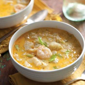 Cream of Mirliton and Shrimp Soup Mirliton Recipe, Shrimp Soup Recipes, Louisiana Cooking, Gumbo Soup, Louisiana Seafood, Shrimp Soup, Louisiana Recipes, Fall Soups, Cajun Recipes