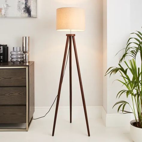 Nordic Floor Lamp, Wooden Tripod Floor Lamp, Retro Floor Lamps, Nordic Floor, Tripod Floor Lamp, Wooden Lamp, Dimmable Lamp, Tripod Floor Lamps, Tripod Lamp