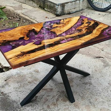 Epoxy Table Top, Purple Resin Wooden Table, epoxy Dining table, Home furniture | eBay Epoxy Decor, Epoxy Dining Table, Wood Resin Table, Epoxy Table Top, Purple Resin, Table Epoxy, Epoxy Table, Decor 2024, River Table