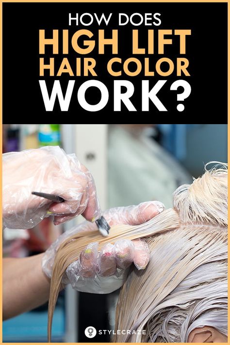 How Does High Lift Hair Color Work? #hair #care #haircare Grow Out Bleached Hair, High Lift Hair Color, Ouai Hair, Bleaching Your Hair, Girls Short Haircuts, Curly Wedding Hair, Balayage Color, Baking Soda Shampoo, Work Hairstyles