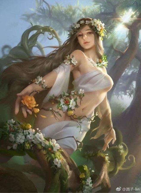 Arch Fey, Fantasy Pictures, Goddess Art, Art Women, Digital Art Girl, Beautiful Fantasy Art, Fantasy Artwork, Female Character, Fantasy Character