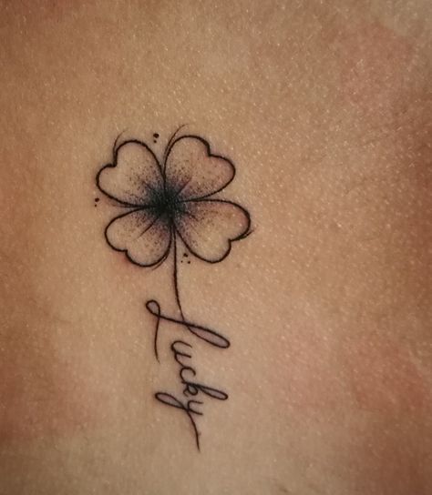 Celtic Tattoo For Women, Celtic Tattoos For Men, Leaf Clover Tattoo, Lucky Tattoo, Four Leaf Clover Tattoo, Clover Tattoo, Shamrock Tattoos, Irish Tattoos, Clover Tattoos