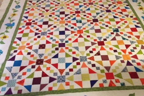 Aunt Gracie’s Garden Quilt Aunt Grace Quilts Patterns, Garden Quilt Pattern, Shoo Fly, Flower Garden Quilt, Quilting Designs Patterns, Garden Quilt, Free Quilt Patterns, Quilt Patterns Free, Designs Patterns