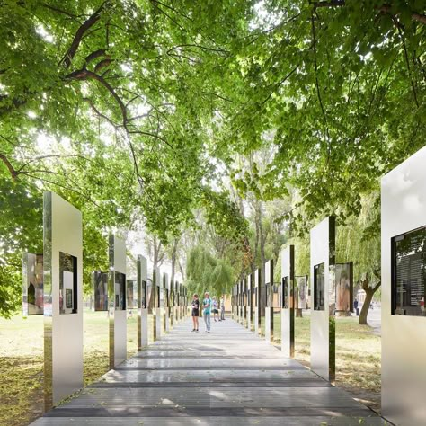 Memorial Park Design, Museum Landscape, Memorial Architecture, Jewish Museum Berlin, Kaira Looro, Outdoor Exhibition, Lebbeus Woods, Memorial Design, Building Extension