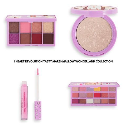 I Heart Revolution has just released their new Tasty Marshmallow collection for the 2021 Holiday season and we've got all the details!  The collection is available now with products ranging in price from £4.00 to £10.00. The post I Heart Revolution Tasty Marshmallow Wonderland Collection appeared first on BeautyVelle | Makeup News. I Heart Revolution, Makeup News, New Makeup, The Details, The Collection, Holiday Season, Makeup, 10 Things, Beauty