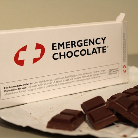 Emergency chocolate Emergency Chocolate, Chocolate Quotes, Fancy Food, Emergency Prepping, Chocolate Packaging, Chocolate Craving, In Case Of Emergency, Om Nom, Chocolate Bar