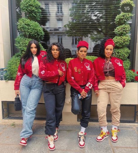 Teyana Taylor Inspired Outfits, Teyana Taylor Jordan 1 Outfit, Teyana Taylor Style, Teyana Taylor Outfits, Sporty Fits, Taylor Outfits, Streetwear Chic, Teyana Taylor, Red Homecoming Dresses