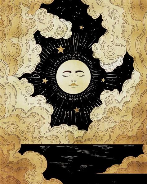 Celestial Art, Hippie Wallpaper, Collage Background, Ink Illustrations, Moon Art, Sun And Moon, Body And Soul, Anime Inspired, Simple Art