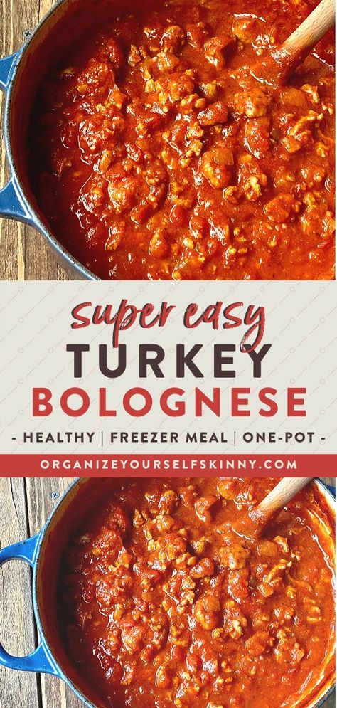 Easy Healthy Dinner For Family, Bolognese Sauce Healthy, Healthy Dinner For Family, Ground Turkey Bolognese, Turkey Bolognese Sauce, Dinner For Family, Turkey Sauce, Ground Turkey Pasta, Ground Turkey Recipes Easy