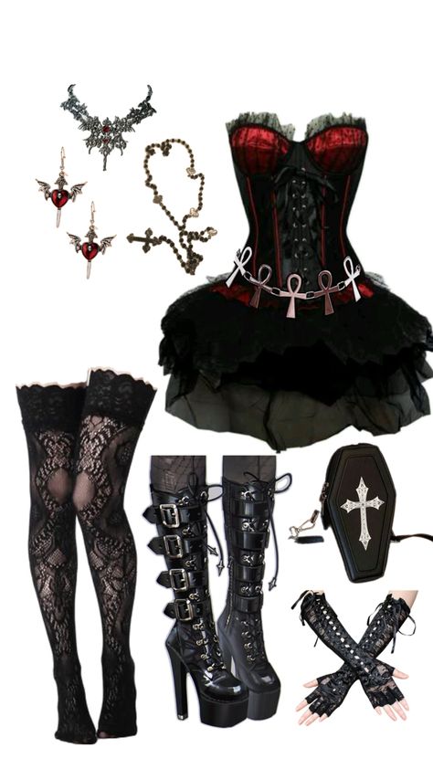 Emo Shoes, Embrace Your Dark Side, Trashy Outfits, Dark Elegance, Gothic Shoes, Mall Goth, Gothic Outfits, Goth Outfits, Alternative Outfits