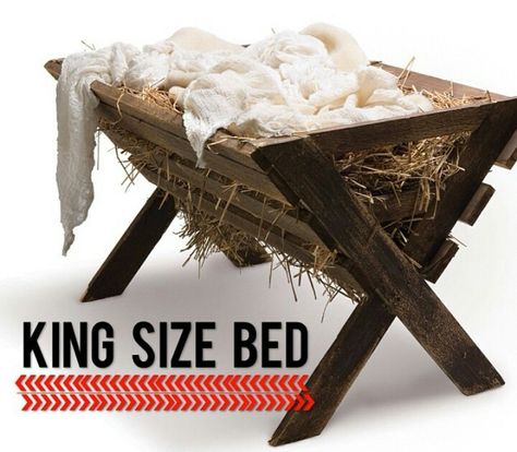 KING SIZE BED Ward Christmas Party, Nativity Creche, Church Christmas Decorations, Christmas Manger, Diy Nativity, Christmas Pageant, Christmas Program, Christmas Church, Christmas Play