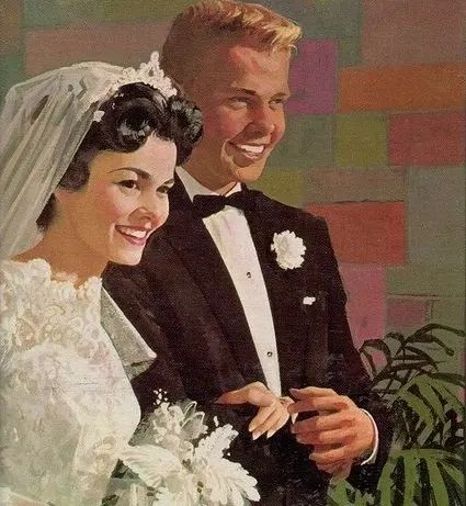 How to Be a Stepford Wife in 5 Steps - HubPages Bridal Magazine Cover, Stepford Wives, Bridal Art, Stepford Wife, Vintage Housewife, Retro Housewife, Bridal Magazine, Wedding Illustration, Marriage And Family