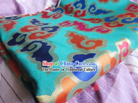 Traditional Chinese Lucky Cloud Brocade Fabric Chinese Brocade, Asian Love, Suzhou, Chinese Traditional, Brocade Fabric, Hangzhou, Traditional Chinese, Silk Fabric, Textiles