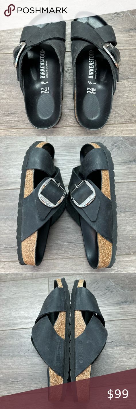 Birkenstock Siena Big Buckle Sz 37 EU Black Birkenstock Siena, Birkenstock Shoes, Siena, Make Sure, Birkenstock, Buckle, Plus Fashion, Fashion Tips, Fashion Trends