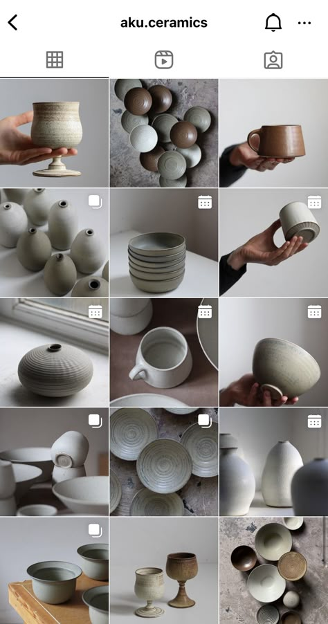 Ceramic Studio, Instagram Feed, Handmade Ceramics, Ceramics, Instagram