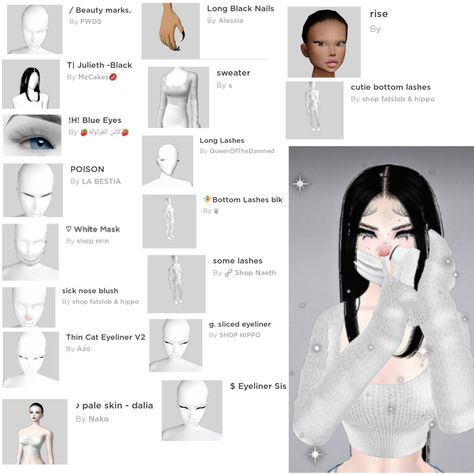 Imvu Display Names Ideas, Imvu Outfits Under 4000, Imvu Y2k Outfits Ideas, Skin Imvu Feminina, Imvu Face Tutorial, Imvu Face Ideas Tutorial, Imvu Body Tutorial, Imvu Avi Ideas Baddie, Cute Imvu Avatars Ideas