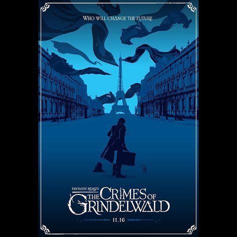 Fantastic Beasts 2, Fantastic Beasts Series, Fantastic Beasts Movie, The Crimes Of Grindelwald, Harry Potter Poster, Gellert Grindelwald, Crimes Of Grindelwald, Harry Potter Artwork, Newt Scamander