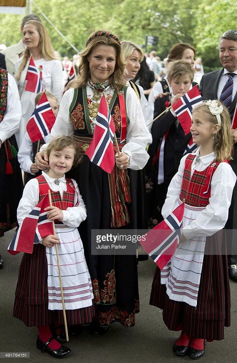 Emma Tallulah Behn and Princess Martha Louise of Norway:Leah Isadora Behn attend celebrations for Norway National day in Southwark Park on May 17, 2014 in London, United Kingdom. Norway Culture, Norway National Day, Norwegian Royalty, Ingrid Alexandra, Country Birthday, National Dress, London Photos, London United Kingdom, National Day