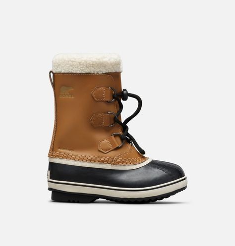 Winter boots that keep the chill out and warmth in. Stylish Winter Boots, Kids Winter Boots, Sorel Winter Boots, Toddler Size Chart, Kids Snow Boots, Kids Rain, Sorel Boots, Size Chart For Kids, Sorel Winter Boot