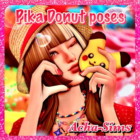 Sims 4 Kawaii Poses, Sims Poses, Cc Folder, 4 Poses, Sims Four, Sims 4 Cas, Ts4 Cc, The Sims4, They Live