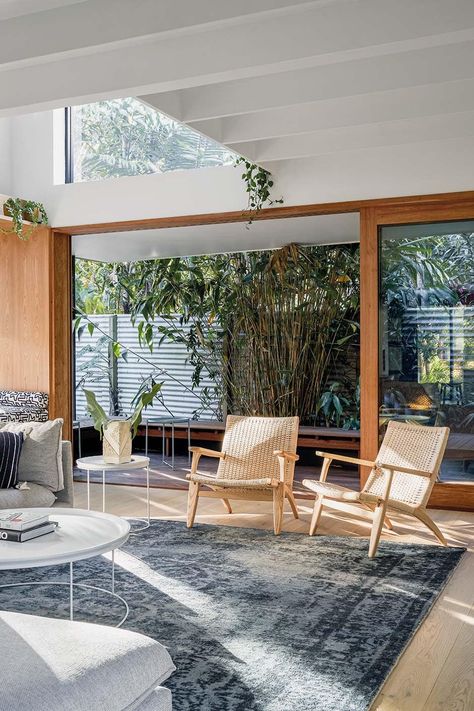 homestyle | Come & stay: The Arbour Byron Bay Marble Benchtop, Fridge French Door, Terrazzo Tiles, White Mosaic, Ocean Sounds, House Paint, Entry Hall, Open Plan Kitchen, Byron Bay