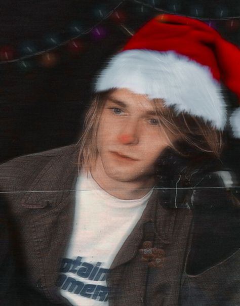 Kurt Cobain Christmas, Meus Pins, Kurt Cobain, Nirvana, Band, Music, Christmas, Pins, Quick Saves