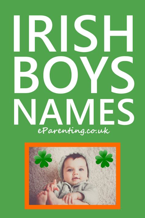 Traditional Irish boys baby names to choose for your baby, with their meanings. New Baby Shopping List, Erin Ireland, Irish Boy Names, Irish Girl Names, Literary Names, Baby Shopping List, Irish Baby Names