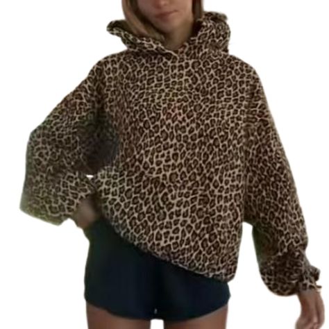 PRICES MAY VARY. Materials: Our Leopard print hoodie pullover loose sweatshirt are made of polyester and other materials. 2 colors available, the overall version is simple and powerful, Comfortable leisure, temperament commute; Classic and Be not out of date Leopard print hoodie pullover loose sweatshirt; Suitable for most body types, The Short style is flattering and pairs well with any bottoms, from jeans to skirts. Package: 1 pcs womens oversized hoodies, hoodies for women graphic, womens hoo Cheetah Print Hoodie, Amazon Finds Clothes, Colorado Fits, Unique Sweatshirts, Sweaters Y2k, Cheetah Hoodie, Cheetah Print Sweatshirt, Leopard Print Hoodie, Hoodies Y2k