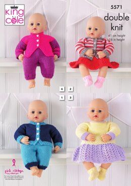 Knitting Patterns | LoveCrafts Page 2 Pattern Doll Clothes, Handknit Design, Hand Knitted Dress, Skirt Sweater, Knitting Dolls Clothes, Pattern Doll, Cross Stitch Supplies, Knitting Instructions, King Cole